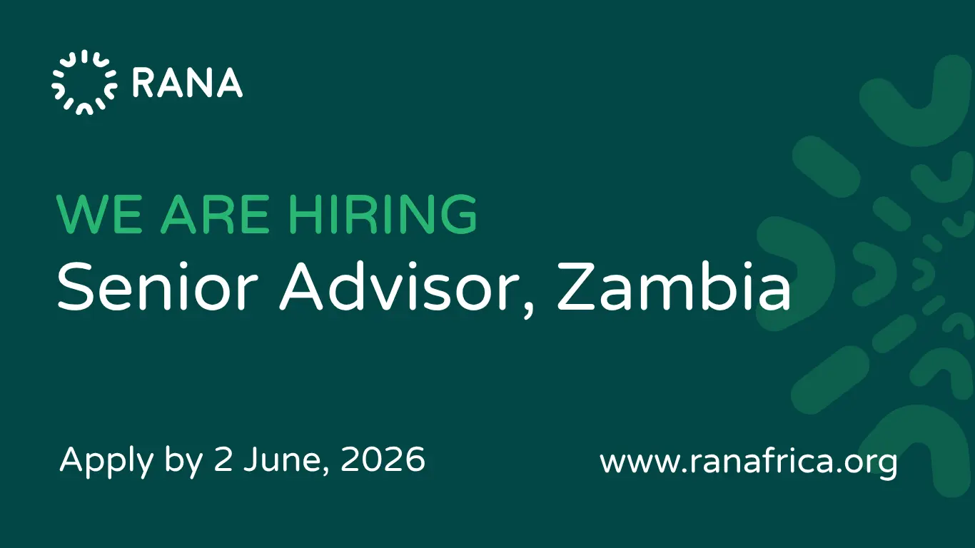 RANA Terms of Reference: Consultant, Senior Advisor – Zambia job image